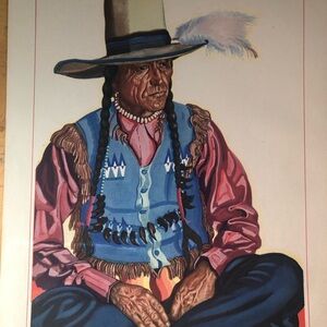 Vintage Winold Reiss lithograph Print